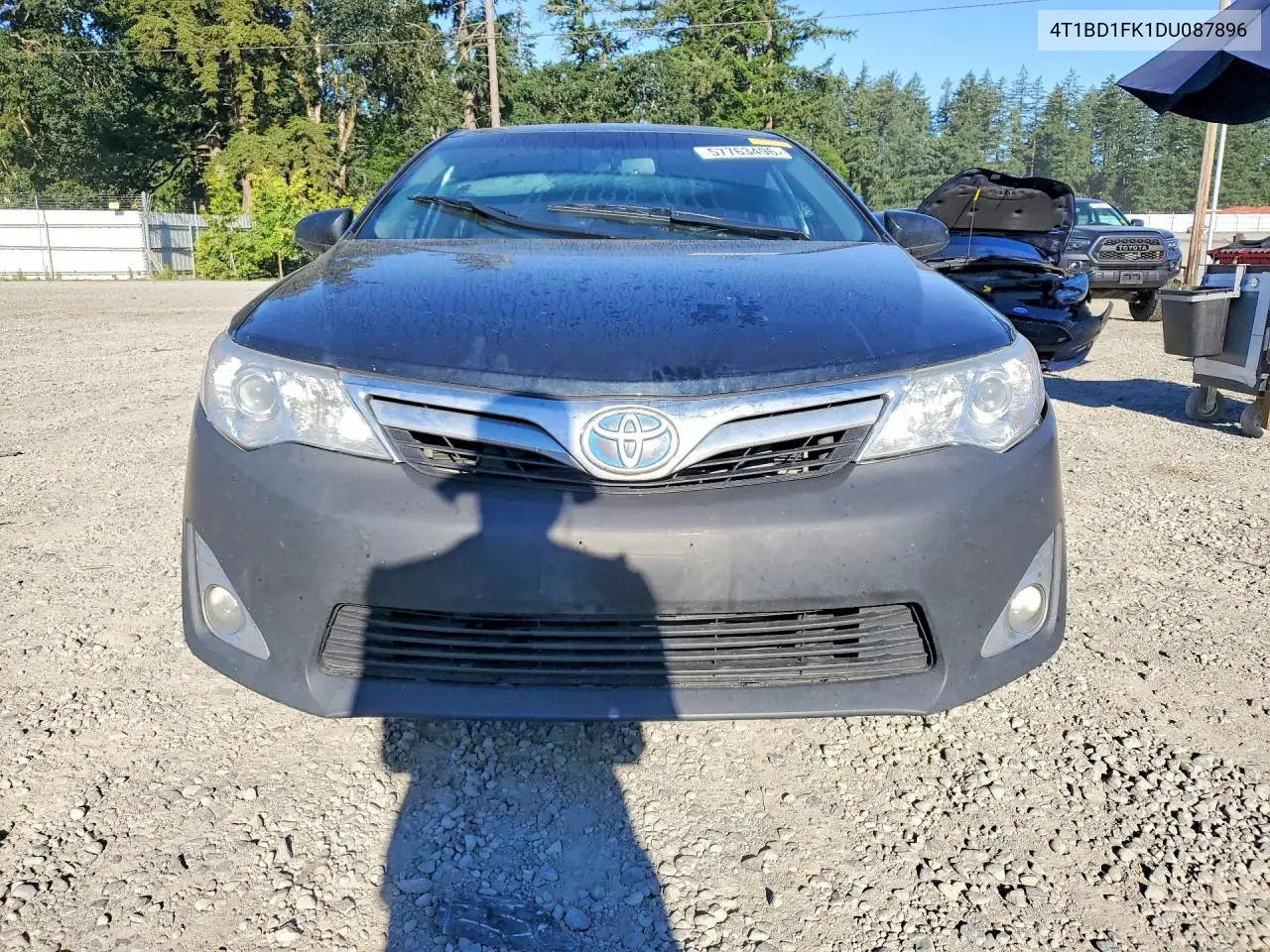 2013 Toyota Camry Hybrid Xle VIN: 4T1BD1FK1DU087896 Lot: 57763496