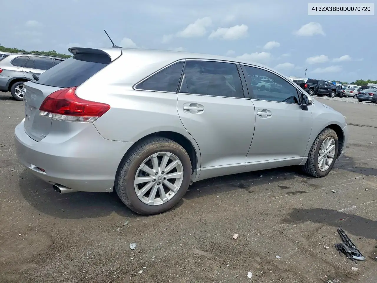 2013 Toyota Venza Le VIN: 4T3ZA3BB0DU070720 Lot: 57833826