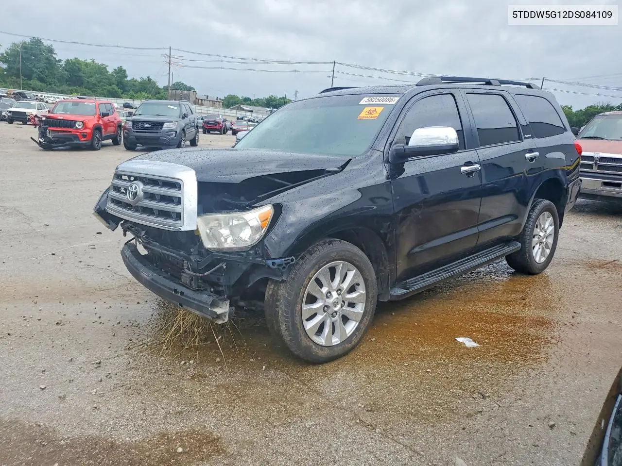2013 Toyota Sequoia Platinum VIN: 5TDDW5G12DS084109 Lot: 58250086
