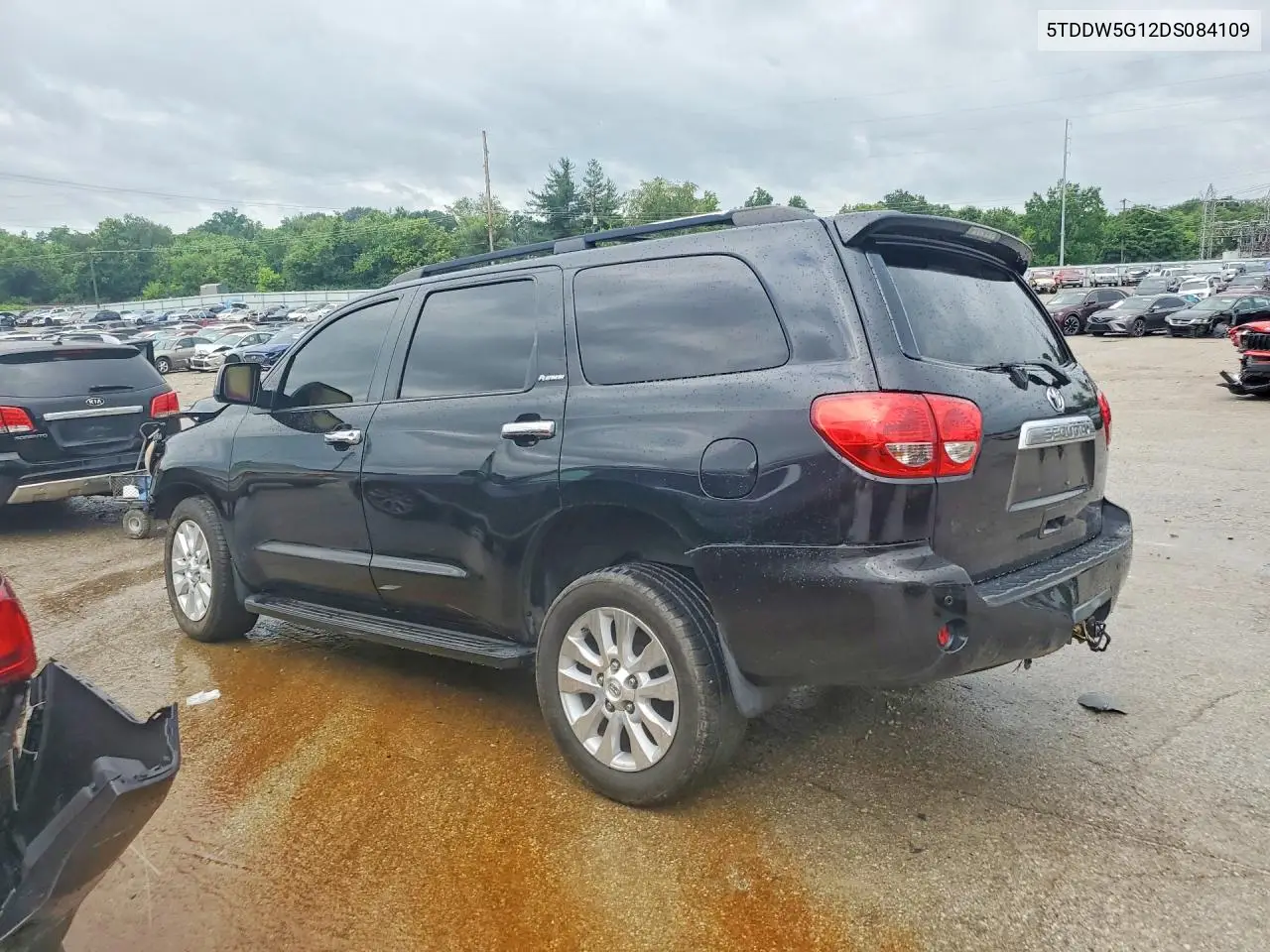 2013 Toyota Sequoia Platinum VIN: 5TDDW5G12DS084109 Lot: 58250086
