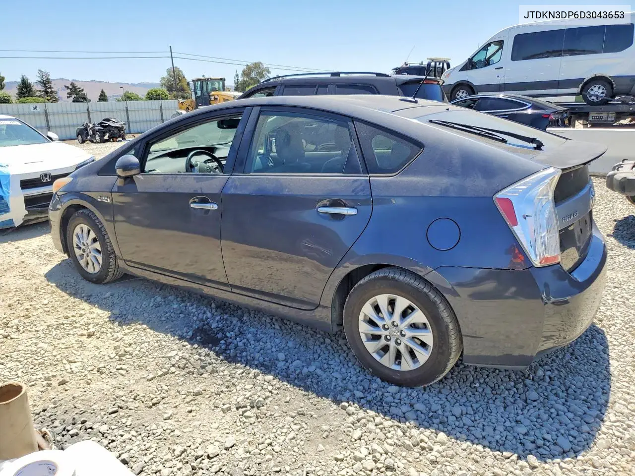 2013 Toyota Prius Plug-In Hybrid VIN: JTDKN3DP6D3043653 Lot: 58320736