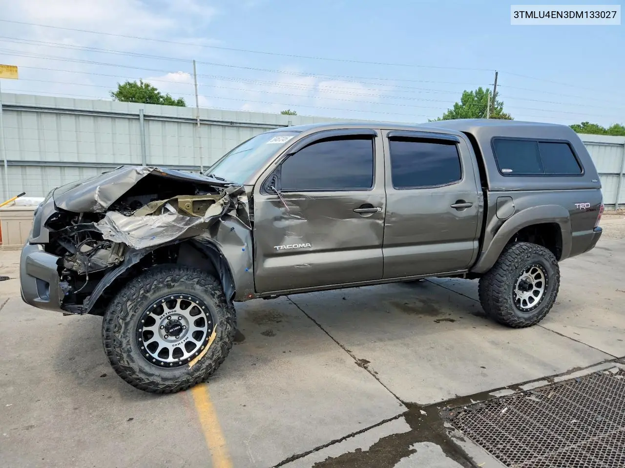 2013 Toyota Tacoma Double Cab VIN: 3TMLU4EN3DM133027 Lot: 58467246