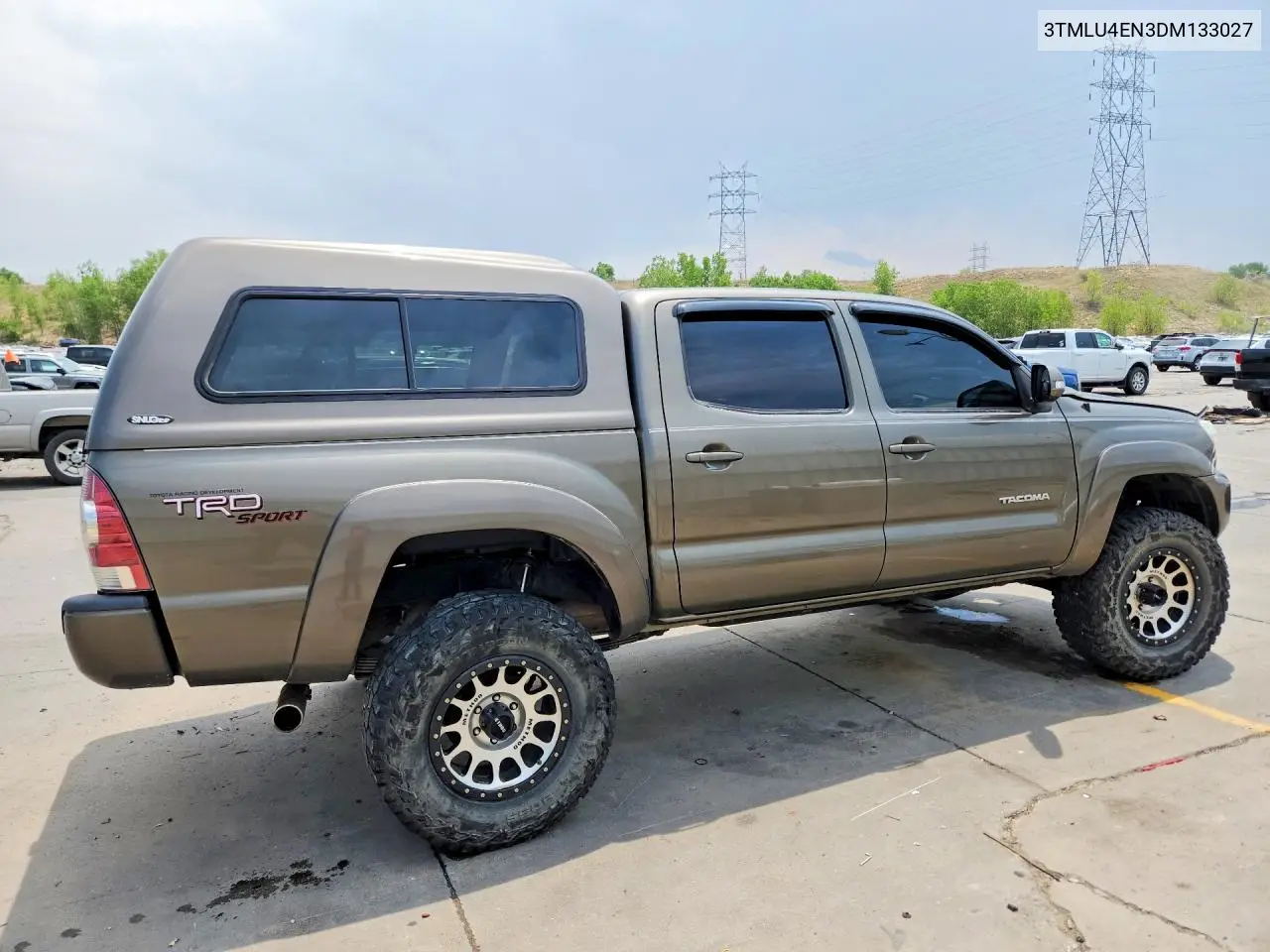 2013 Toyota Tacoma Double Cab VIN: 3TMLU4EN3DM133027 Lot: 58467246