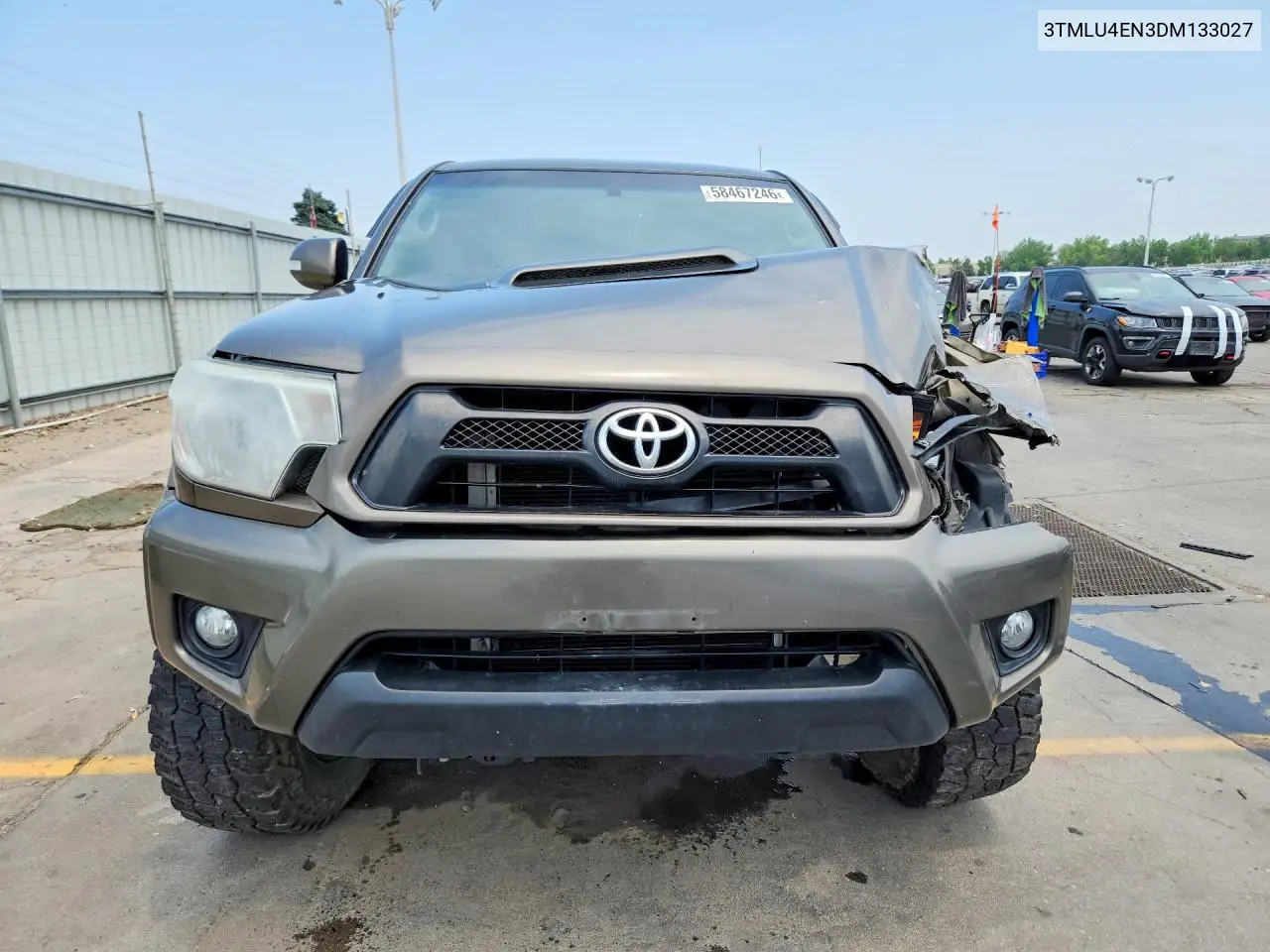2013 Toyota Tacoma Double Cab VIN: 3TMLU4EN3DM133027 Lot: 58467246
