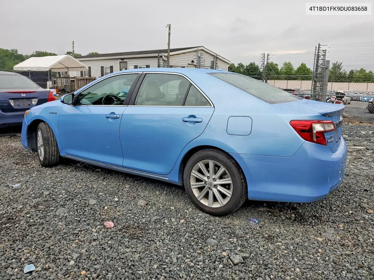 2013 Toyota Camry Hybrid Xle VIN: 4T1BD1FK9DU083658 Lot: 58574846