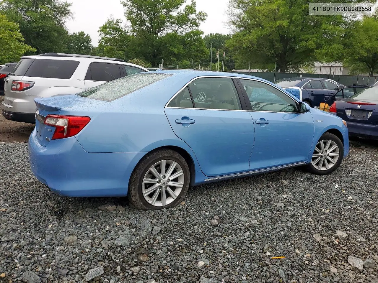 2013 Toyota Camry Hybrid Xle VIN: 4T1BD1FK9DU083658 Lot: 58574846