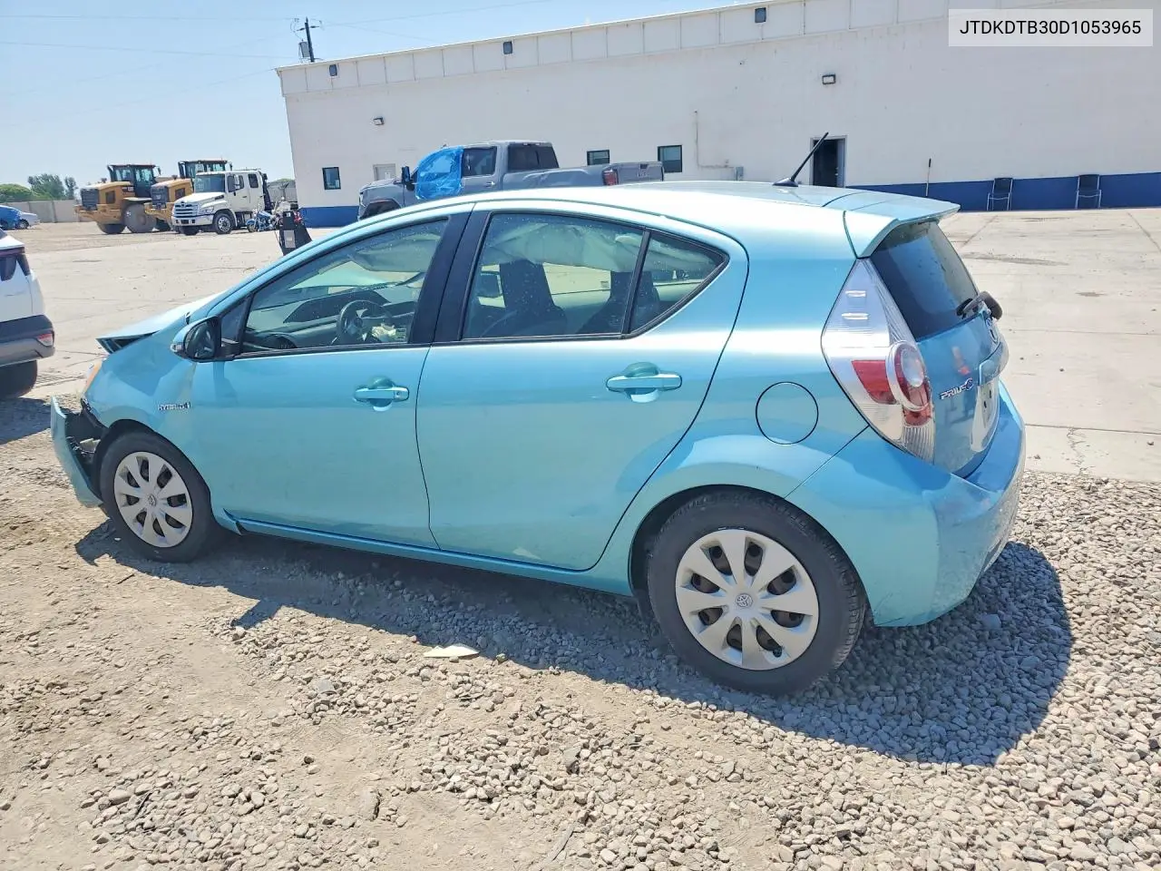 2013 Toyota Prius C One VIN: JTDKDTB30D1053965 Lot: 58701366