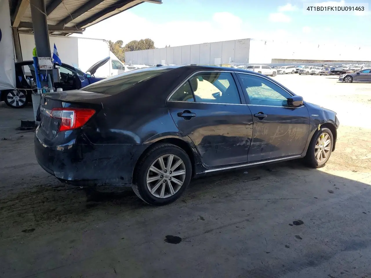 2013 Toyota Camry Hybrid Xle VIN: 4T1BD1FK1DU091463 Lot: 58811346