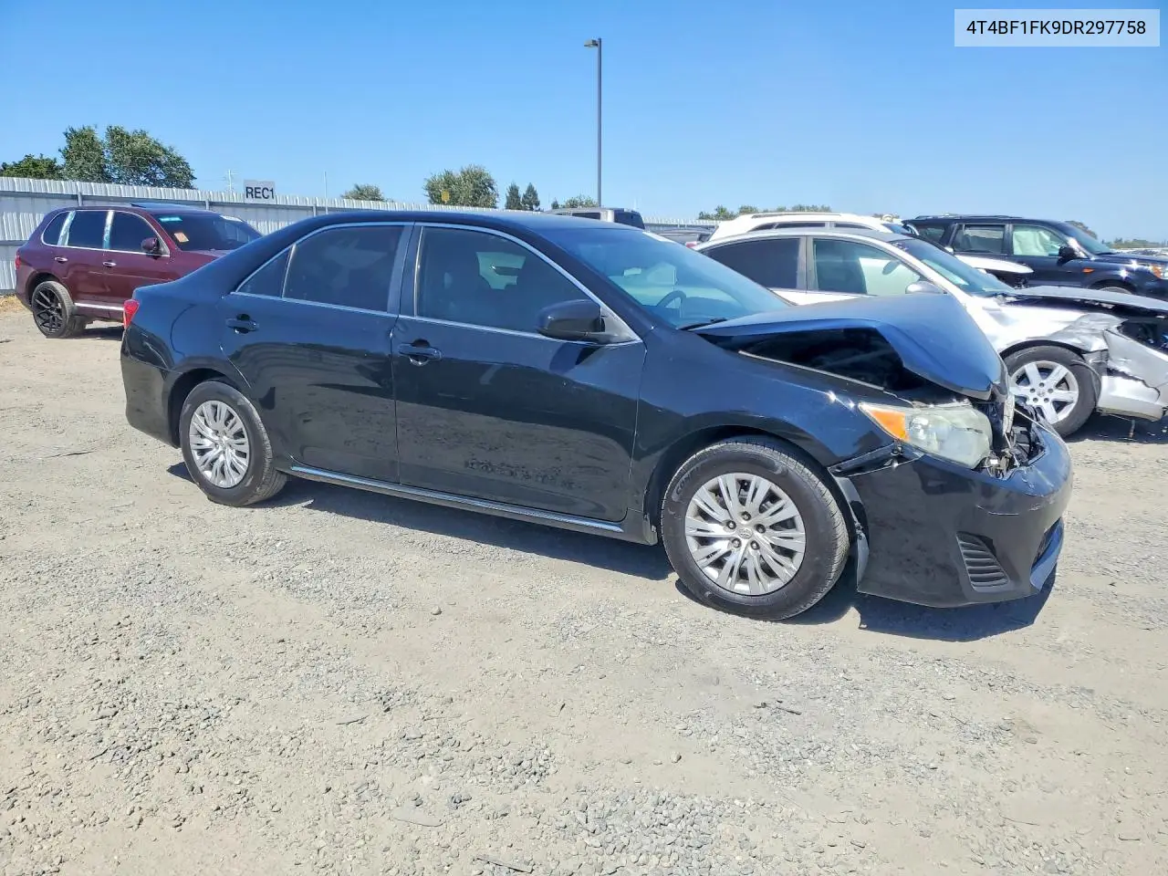 2013 Toyota Camry Le VIN: 4T4BF1FK9DR297758 Lot: 58825526