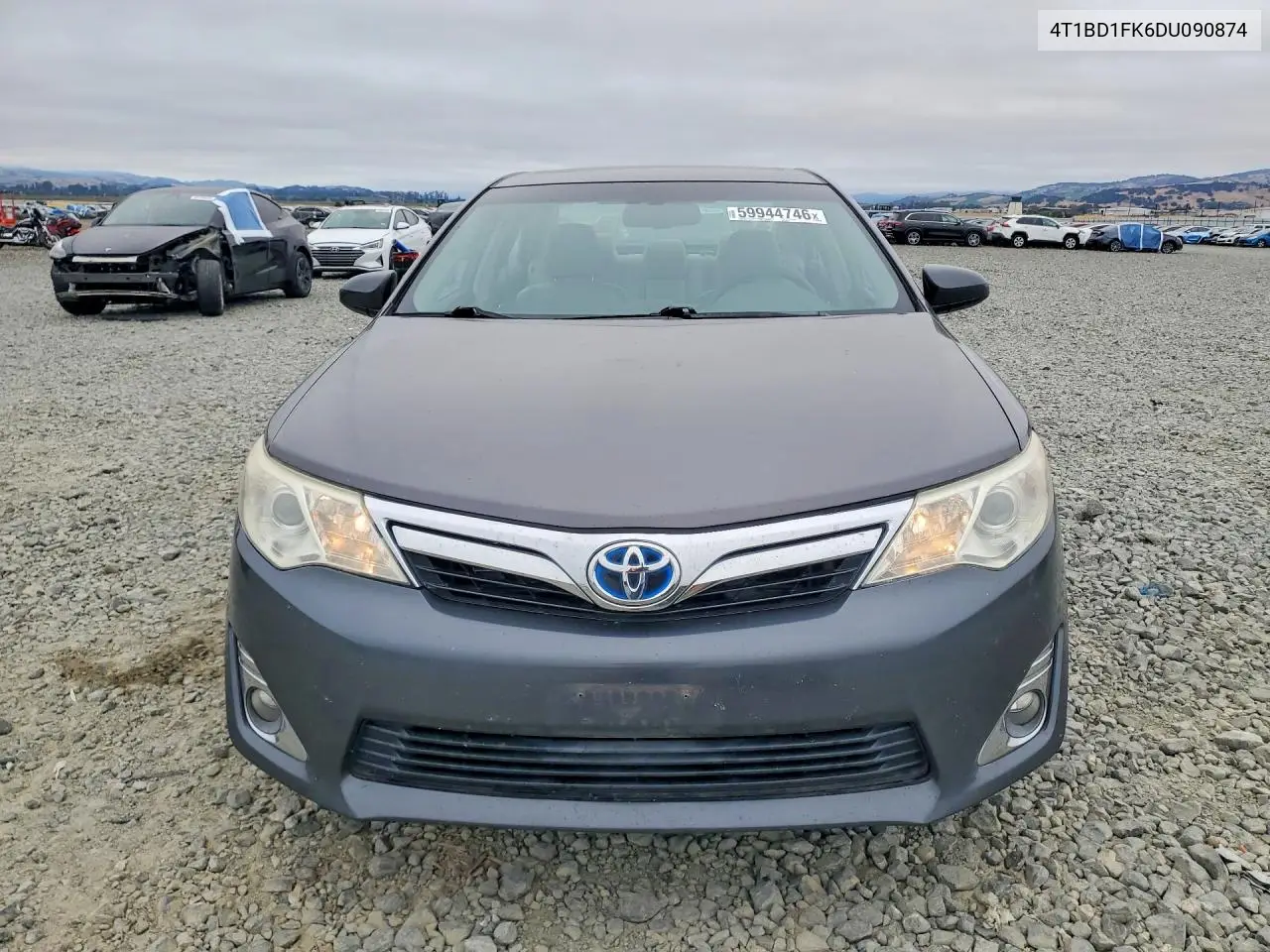 2013 Toyota Camry Hybrid VIN: 4T1BD1FK6DU090874 Lot: 59944746