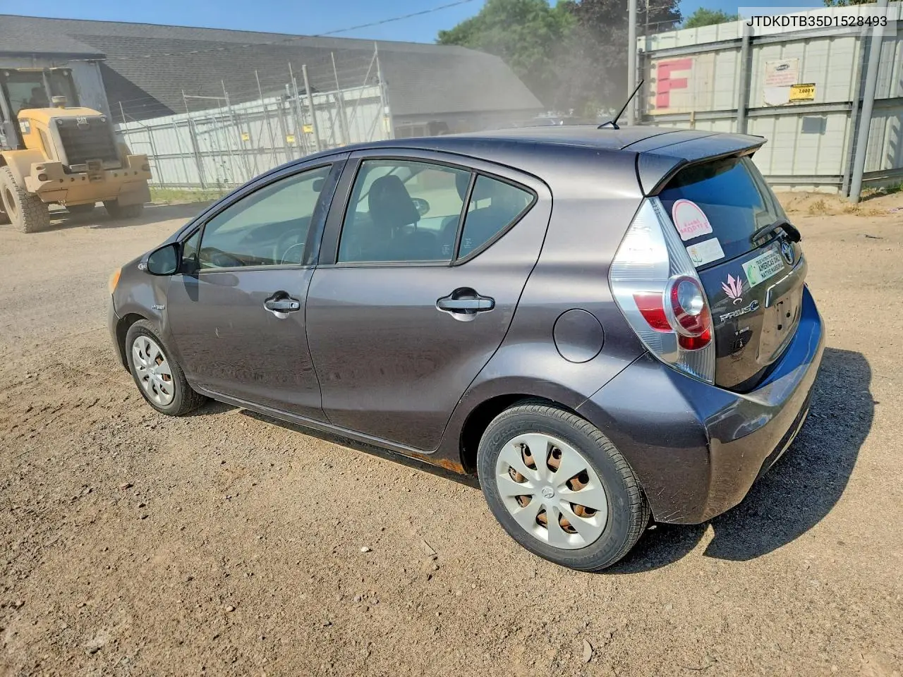 2013 Toyota Prius C Two VIN: JTDKDTB35D1528493 Lot: 60023606