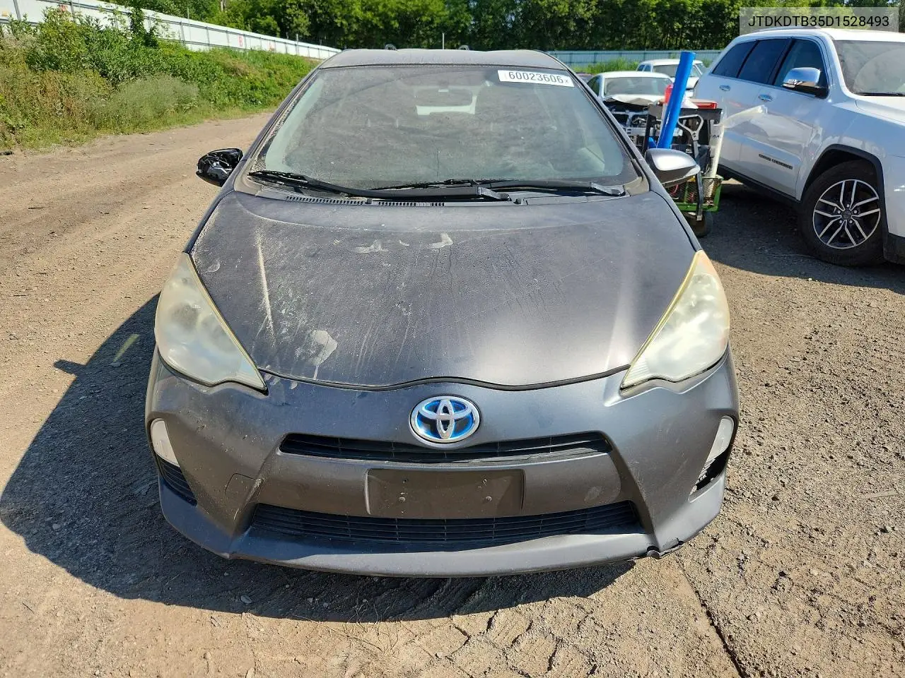 2013 Toyota Prius C Two VIN: JTDKDTB35D1528493 Lot: 60023606