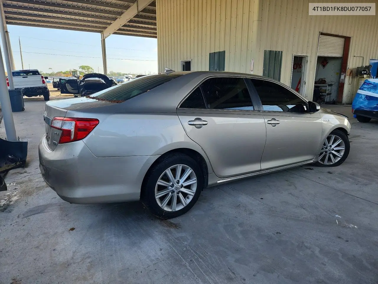 2013 Toyota Camry Hybrid Xle VIN: 4T1BD1FK8DU077057 Lot: 60051266