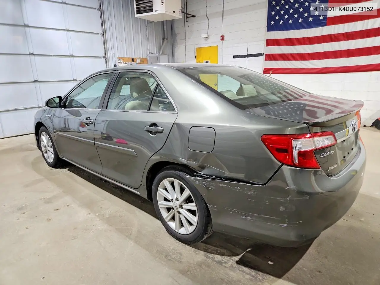 2013 Toyota Camry Hybrid Xle VIN: 4T1BD1FK4DU073152 Lot: 60257486