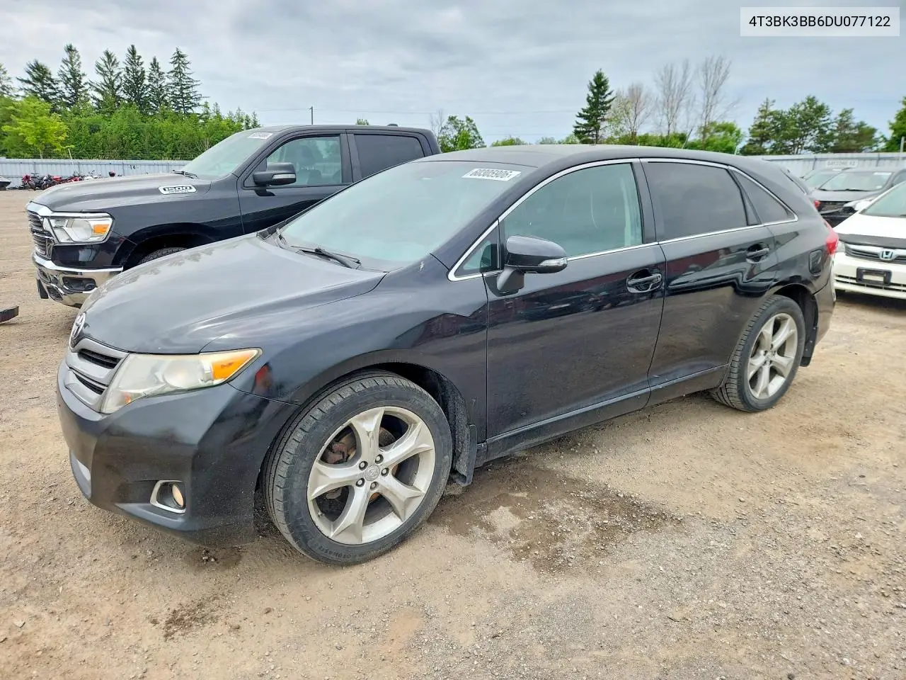 2013 Toyota Venza Xle VIN: 4T3BK3BB6DU077122 Lot: 60305906
