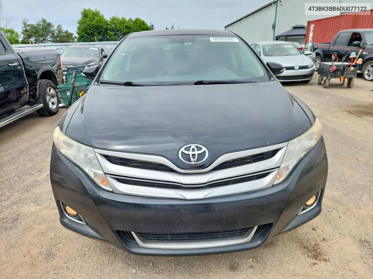 2013 Toyota Venza Xle VIN: 4T3BK3BB6DU077122 Lot: 60305906