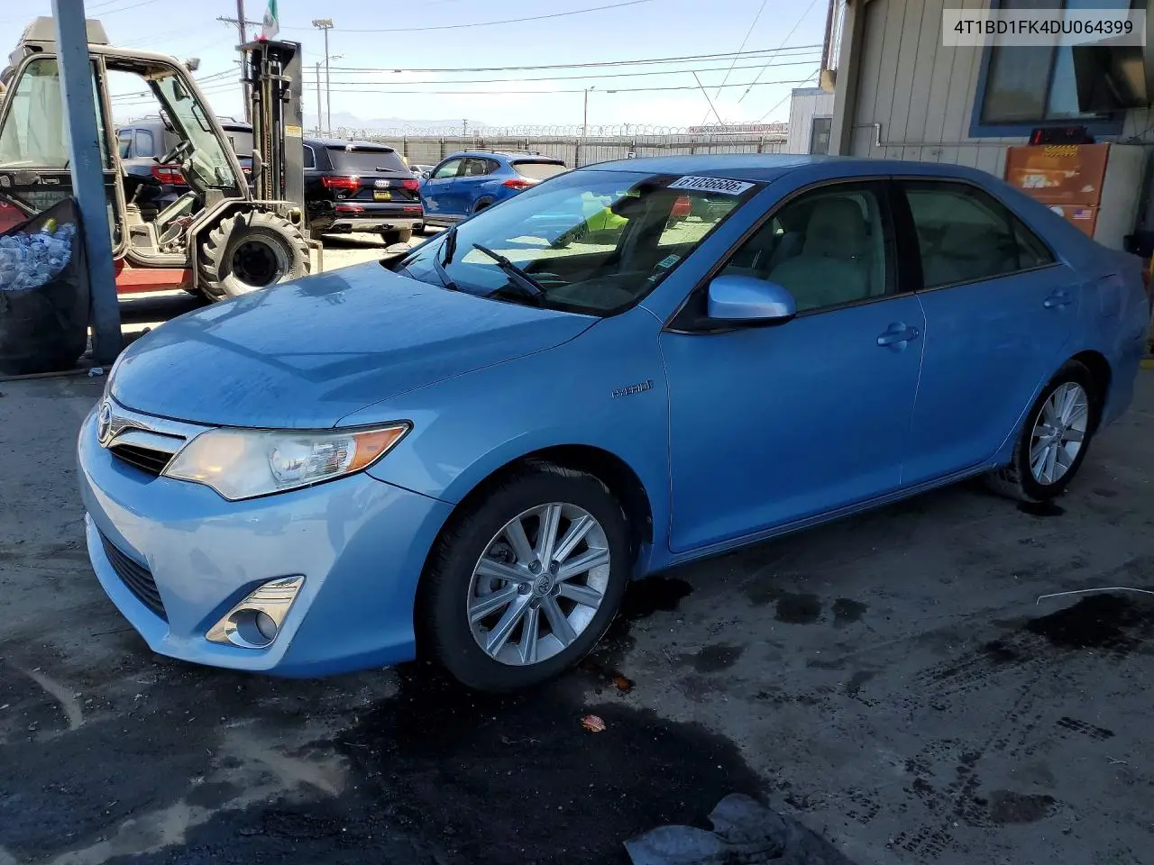 2013 Toyota Camry Hybrid Xle VIN: 4T1BD1FK4DU064399 Lot: 61036686