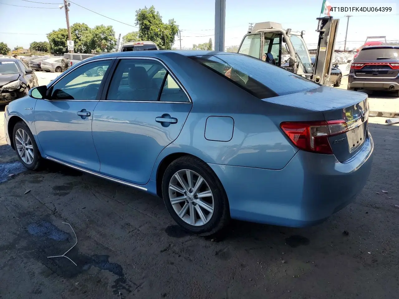 2013 Toyota Camry Hybrid Xle VIN: 4T1BD1FK4DU064399 Lot: 61036686