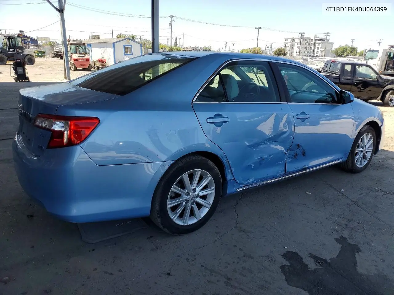 2013 Toyota Camry Hybrid Xle VIN: 4T1BD1FK4DU064399 Lot: 61036686