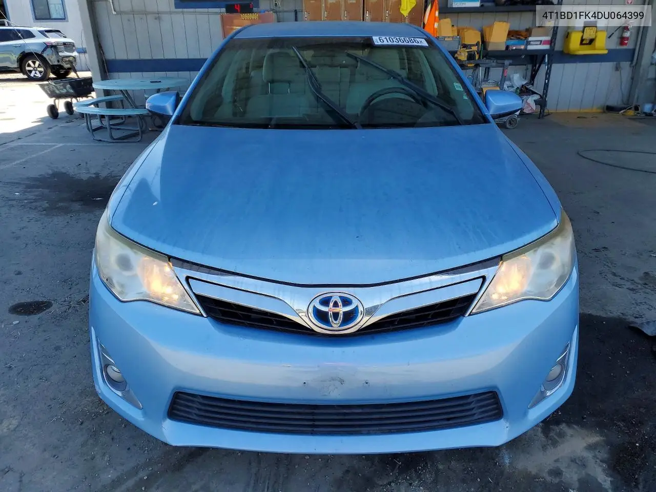 2013 Toyota Camry Hybrid Xle VIN: 4T1BD1FK4DU064399 Lot: 61036686