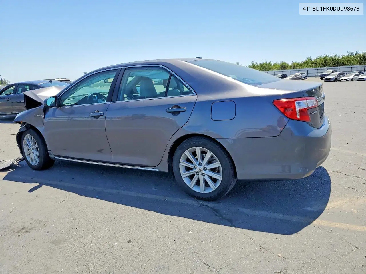 2013 Toyota Camry Hybrid Xle VIN: 4T1BD1FK0DU093673 Lot: 61085746