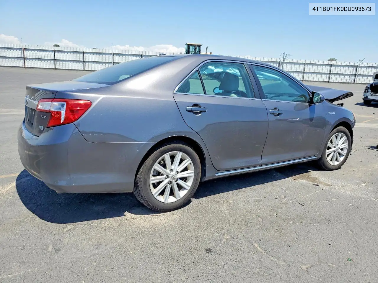 2013 Toyota Camry Hybrid Xle VIN: 4T1BD1FK0DU093673 Lot: 61085746