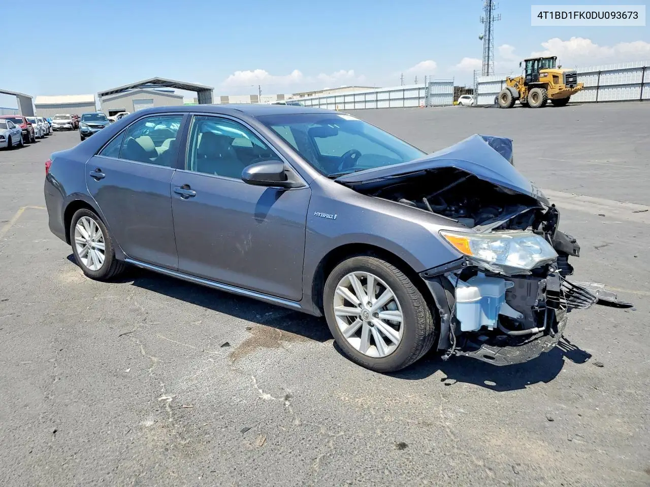 2013 Toyota Camry Hybrid Xle VIN: 4T1BD1FK0DU093673 Lot: 61085746
