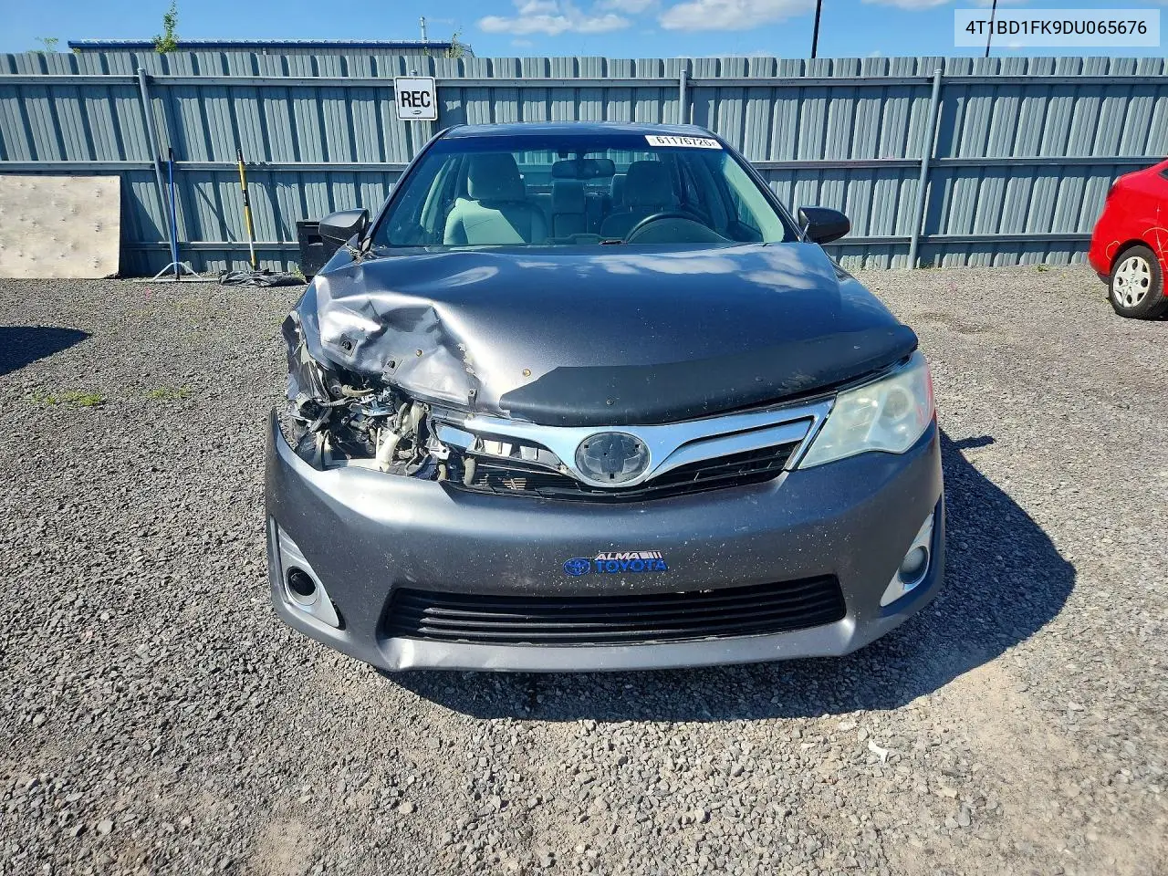 2013 Toyota Camry Hybrid Le VIN: 4T1BD1FK9DU065676 Lot: 61176726