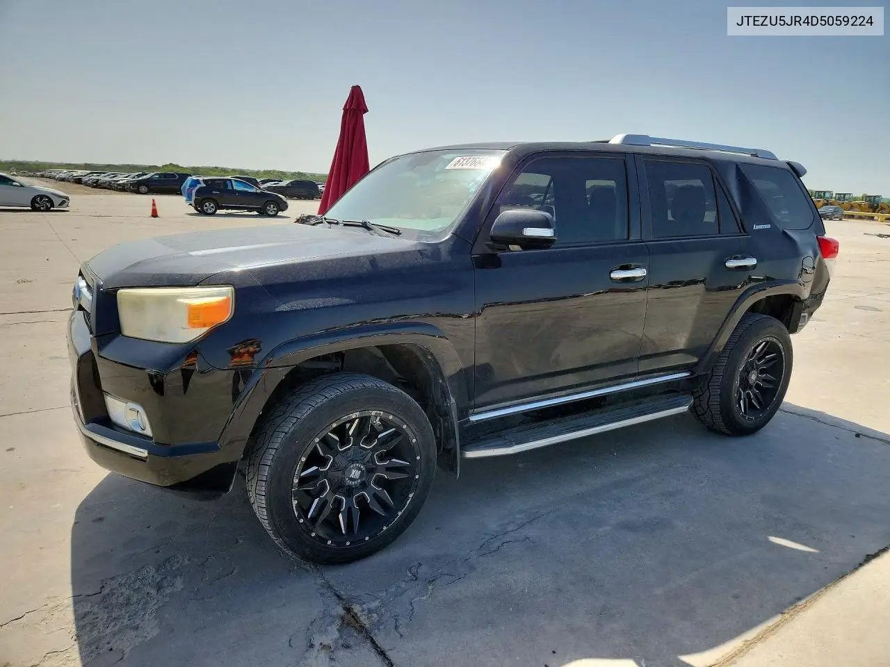 2013 Toyota 4Runner Sr5 Rwd VIN: JTEZU5JR4D5059224 Lot: 61376646