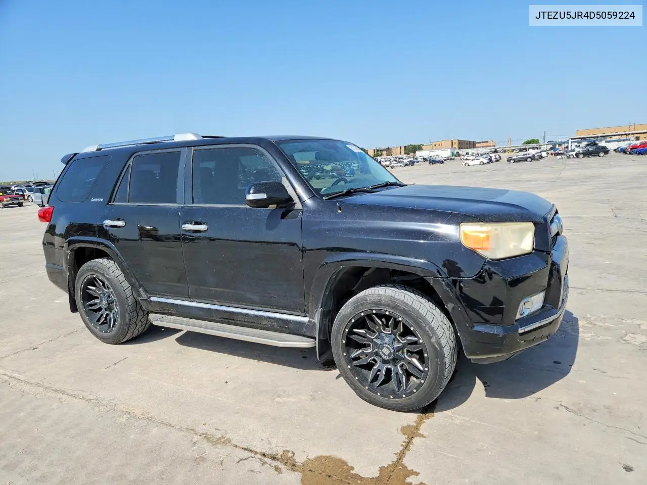 2013 Toyota 4Runner Sr5 Rwd VIN: JTEZU5JR4D5059224 Lot: 61376646