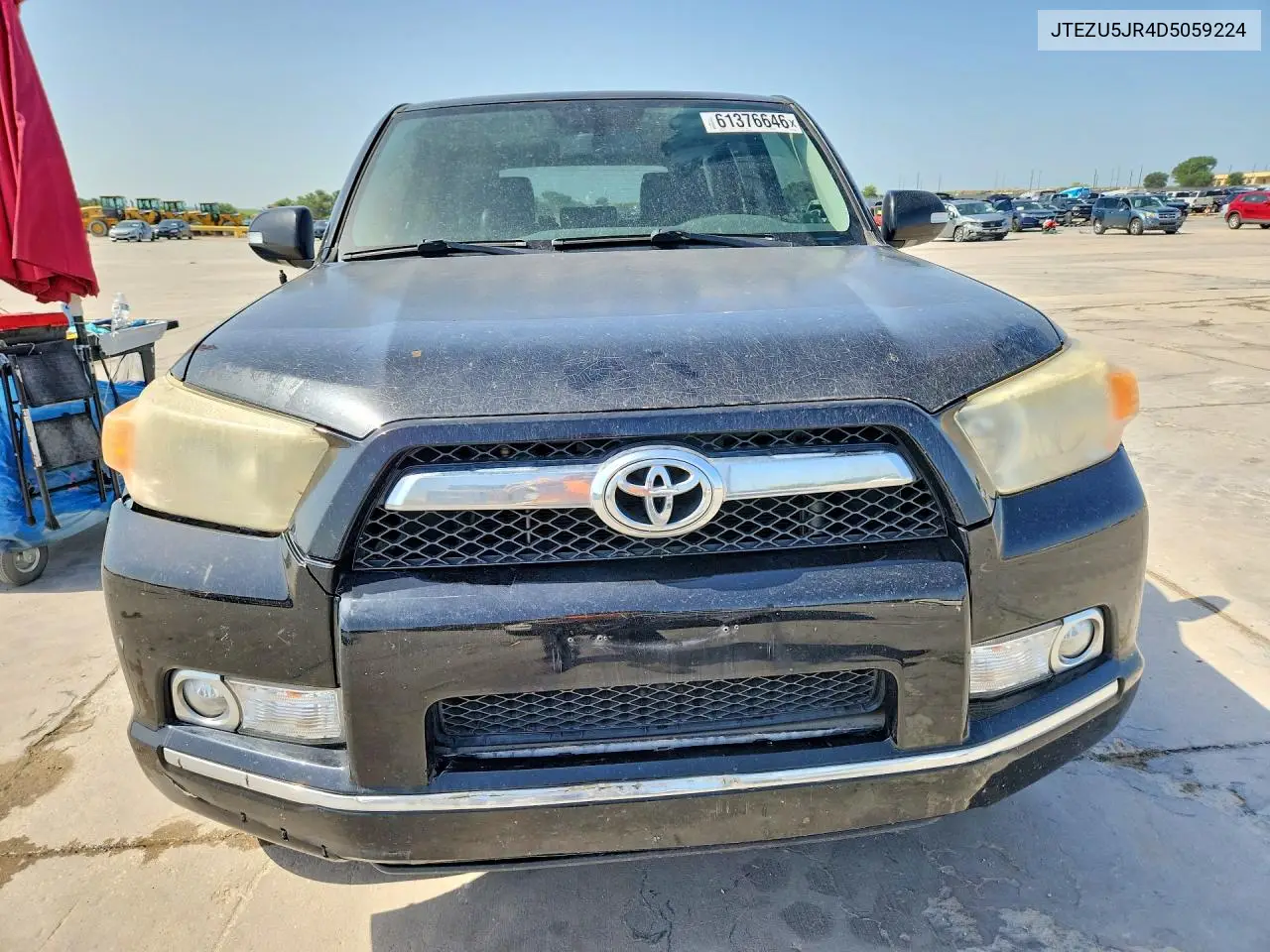 2013 Toyota 4Runner Sr5 Rwd VIN: JTEZU5JR4D5059224 Lot: 61376646
