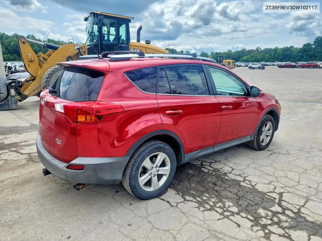 2013 Toyota Rav4 Xle VIN: 2T3RFREV3DW102117 Lot: 61474246