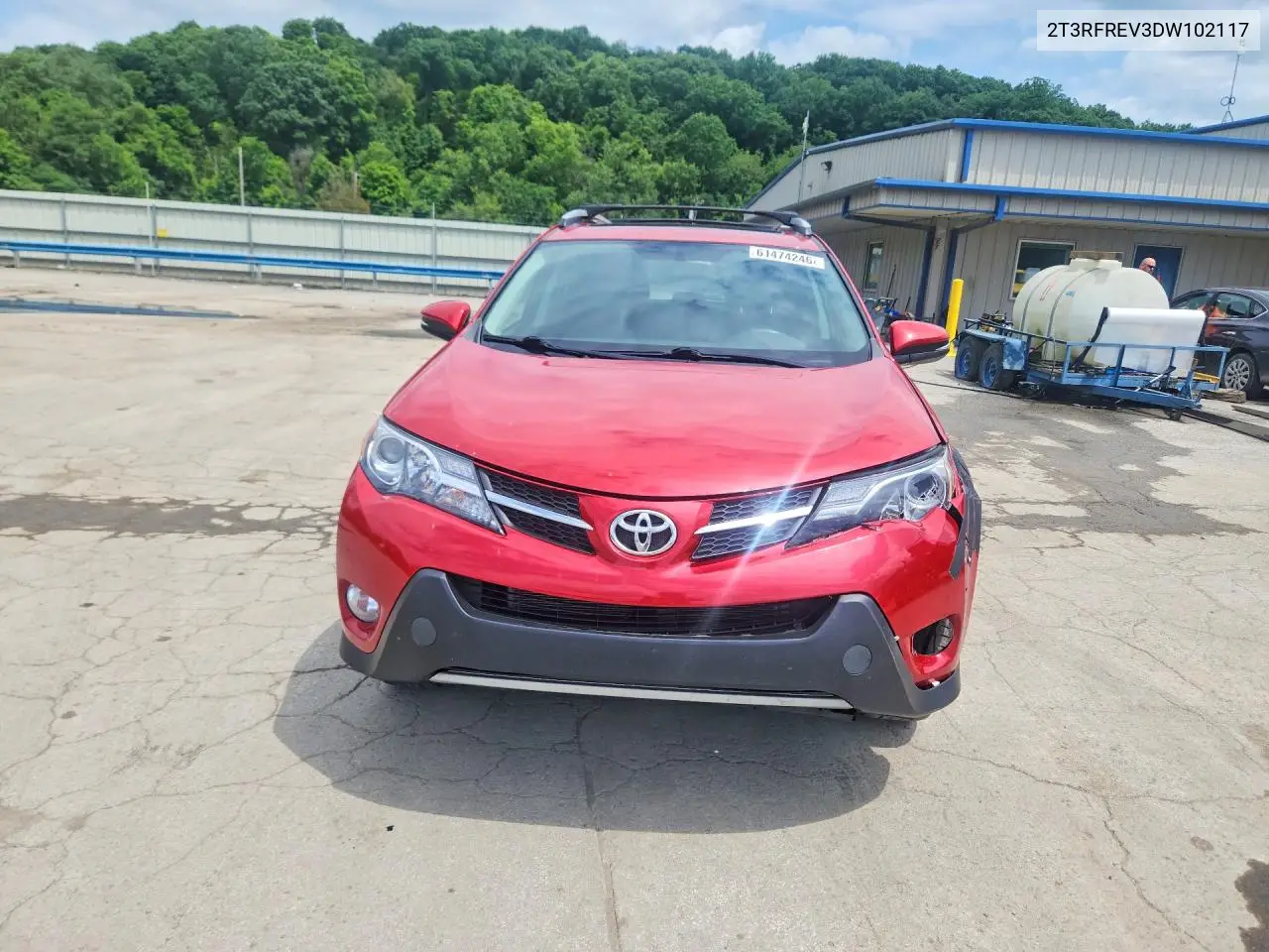 2013 Toyota Rav4 Xle VIN: 2T3RFREV3DW102117 Lot: 61474246