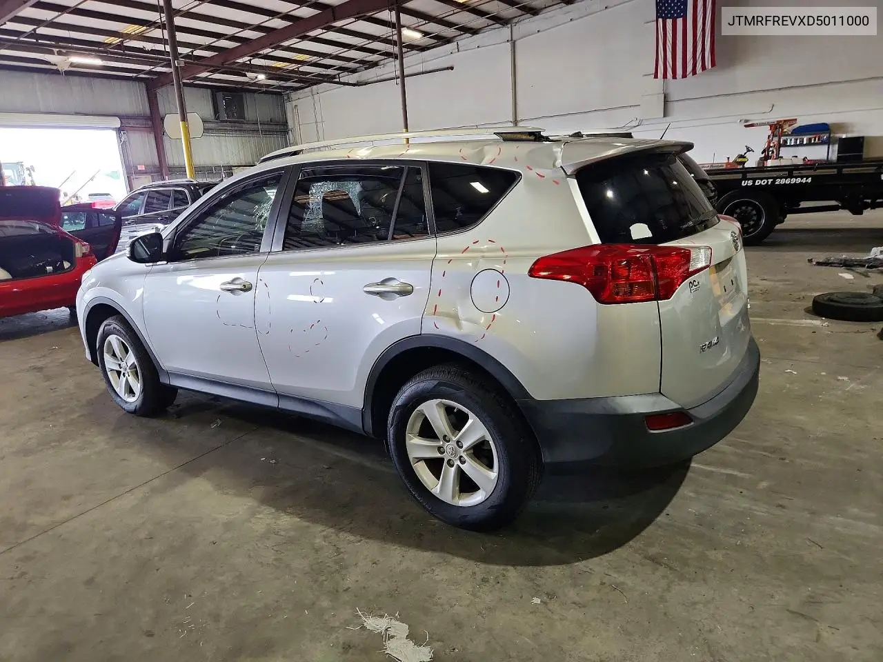 2013 Toyota Rav4 Xle VIN: JTMRFREVXD5011000 Lot: 61774516