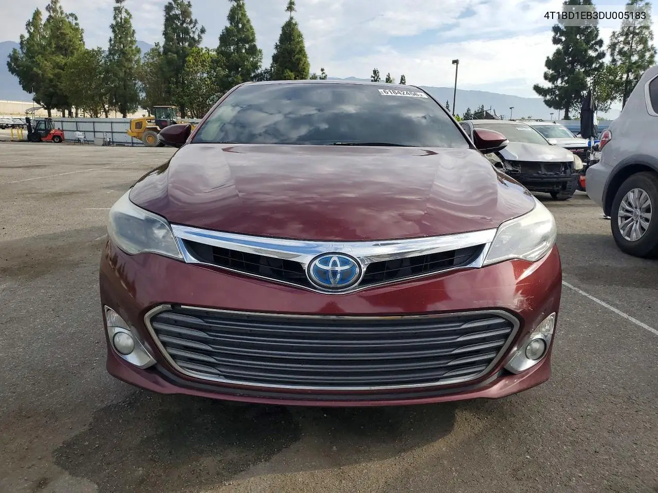 2013 Toyota Avalon Hybrid Limited VIN: 4T1BD1EB3DU005183 Lot: 61842456