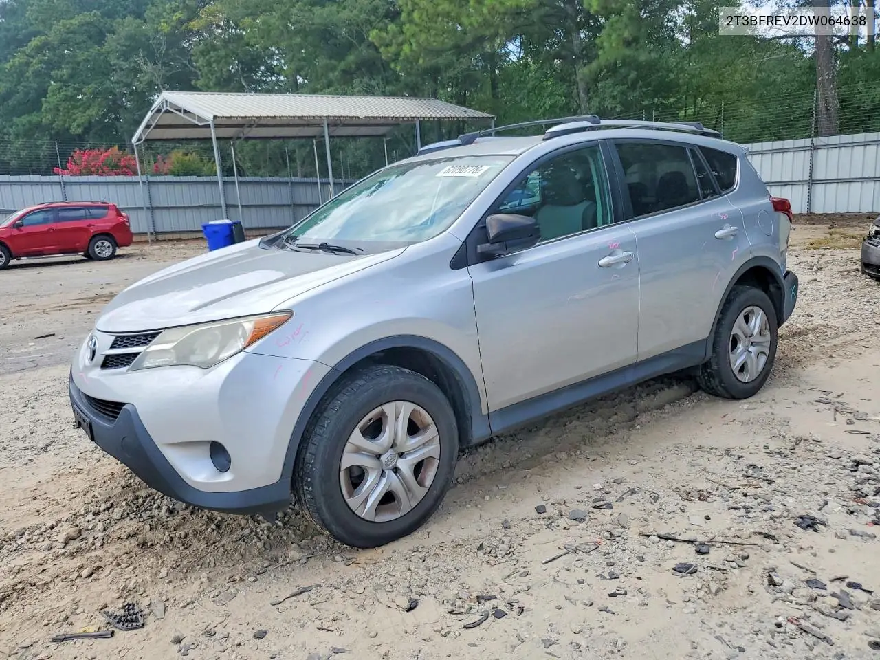 2013 Toyota Rav4 Le VIN: 2T3BFREV2DW064638 Lot: 62090776