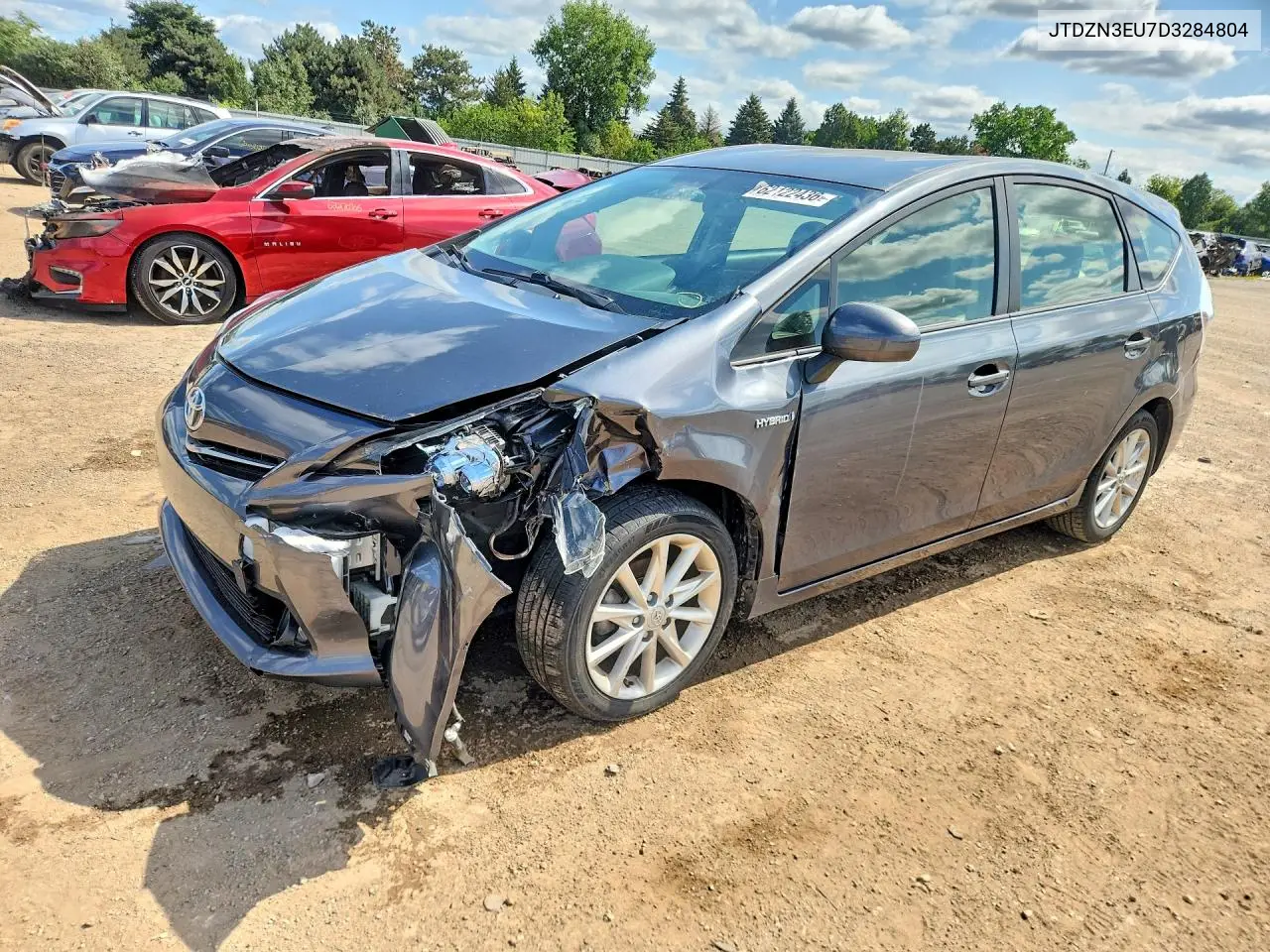 2013 Toyota Prius V Five VIN: JTDZN3EU7D3284804 Lot: 62122436