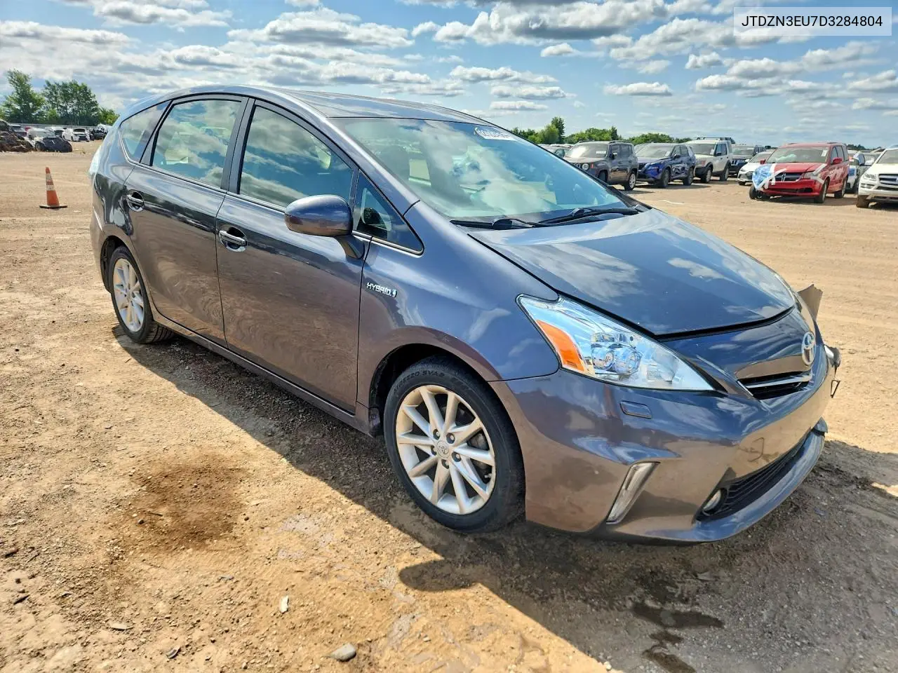 2013 Toyota Prius V Five VIN: JTDZN3EU7D3284804 Lot: 62122436