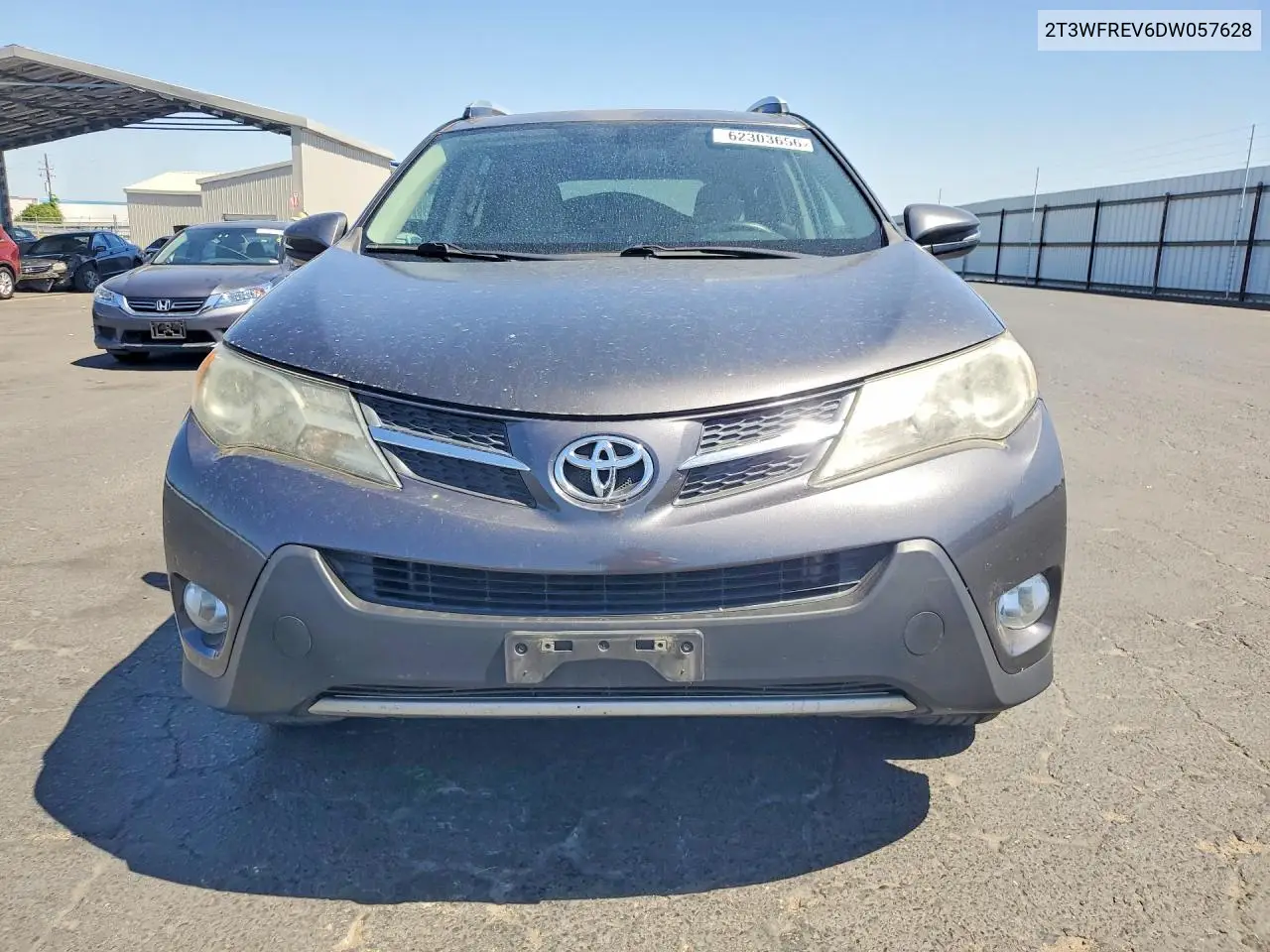 2013 Toyota Rav4 Xle VIN: 2T3WFREV6DW057628 Lot: 62303656