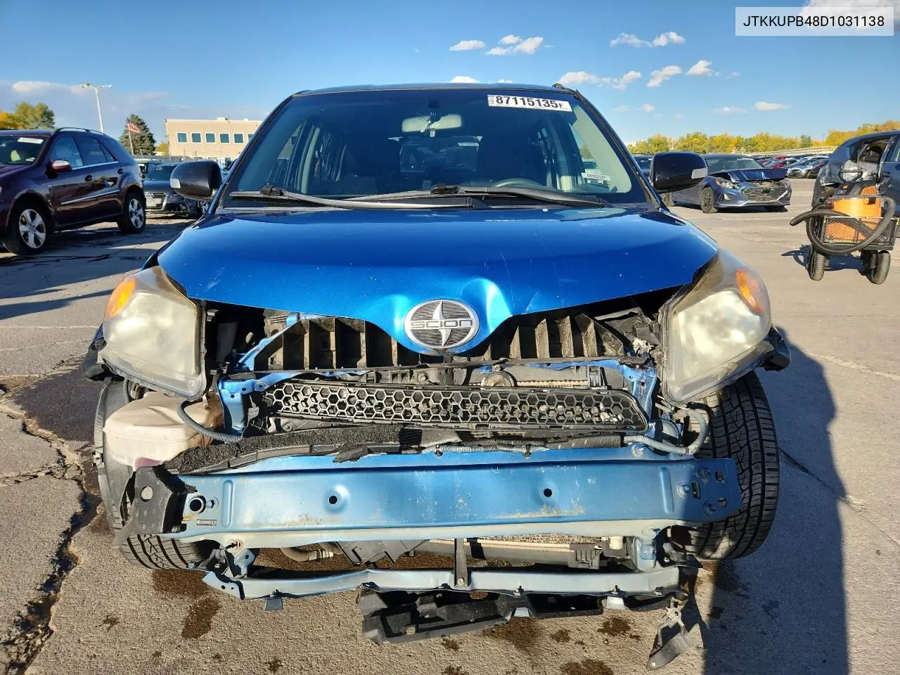 JTKKUPB48D1031138 2013 Toyota Scion Xd