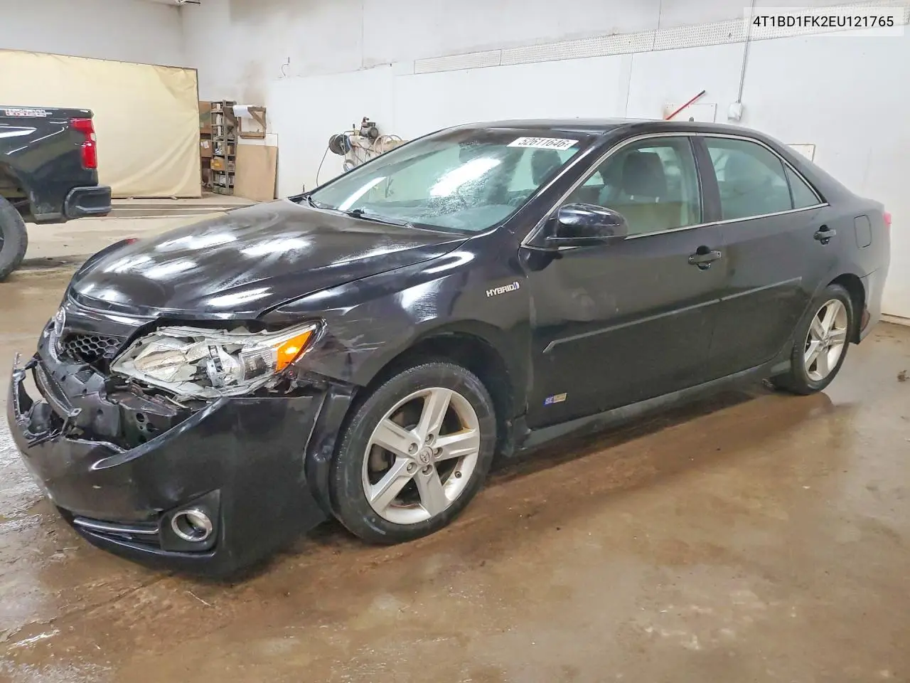 2014 Toyota Camry Hybrid Se VIN: 4T1BD1FK2EU121765 Lot: 52611646