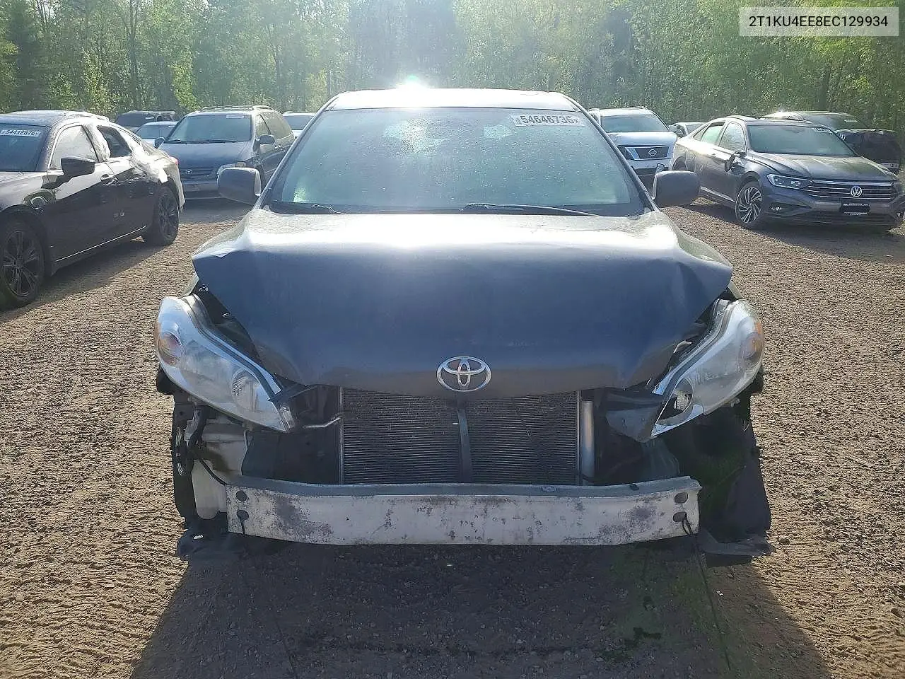 2014 Toyota Matrix Base VIN: 2T1KU4EE8EC129934 Lot: 54646736