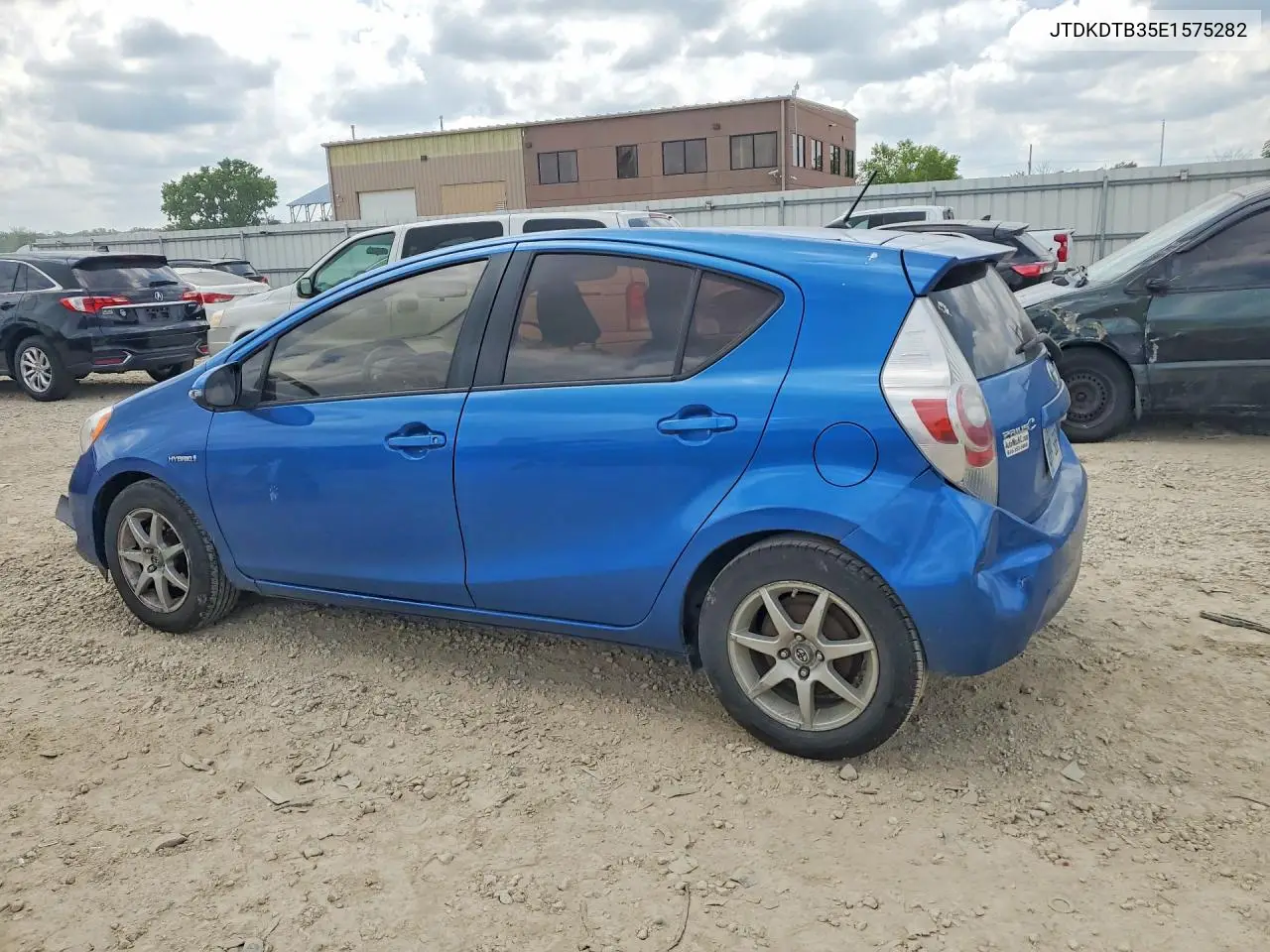 2014 Toyota Prius C Two VIN: JTDKDTB35E1575282 Lot: 55122656