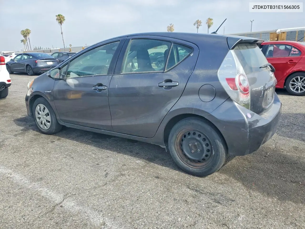 2014 Toyota Prius C One VIN: JTDKDTB31E1566305 Lot: 55373436