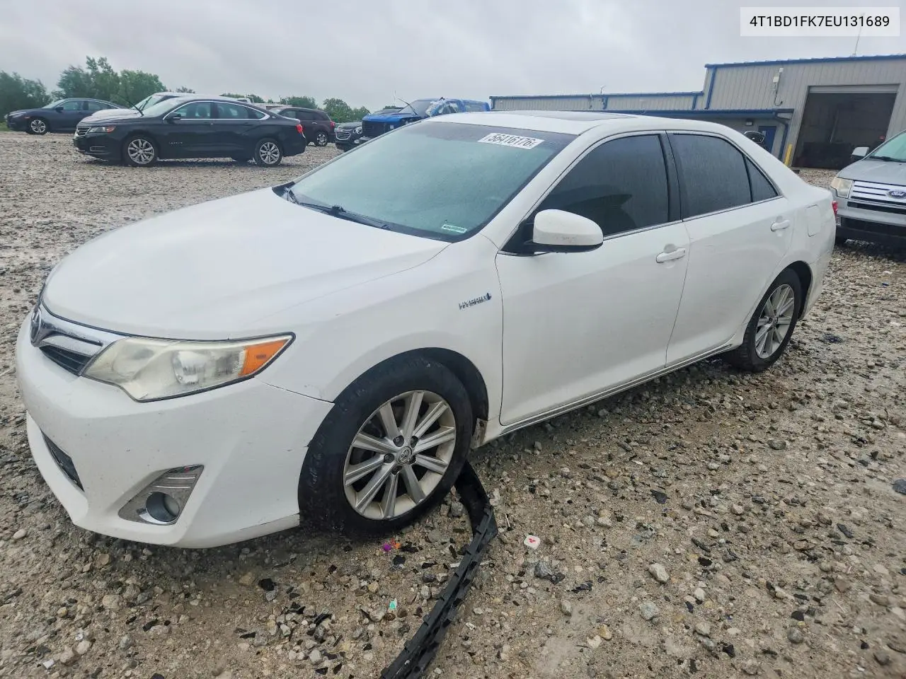 2014 Toyota Camry Hybrid Xle VIN: 4T1BD1FK7EU131689 Lot: 56416176