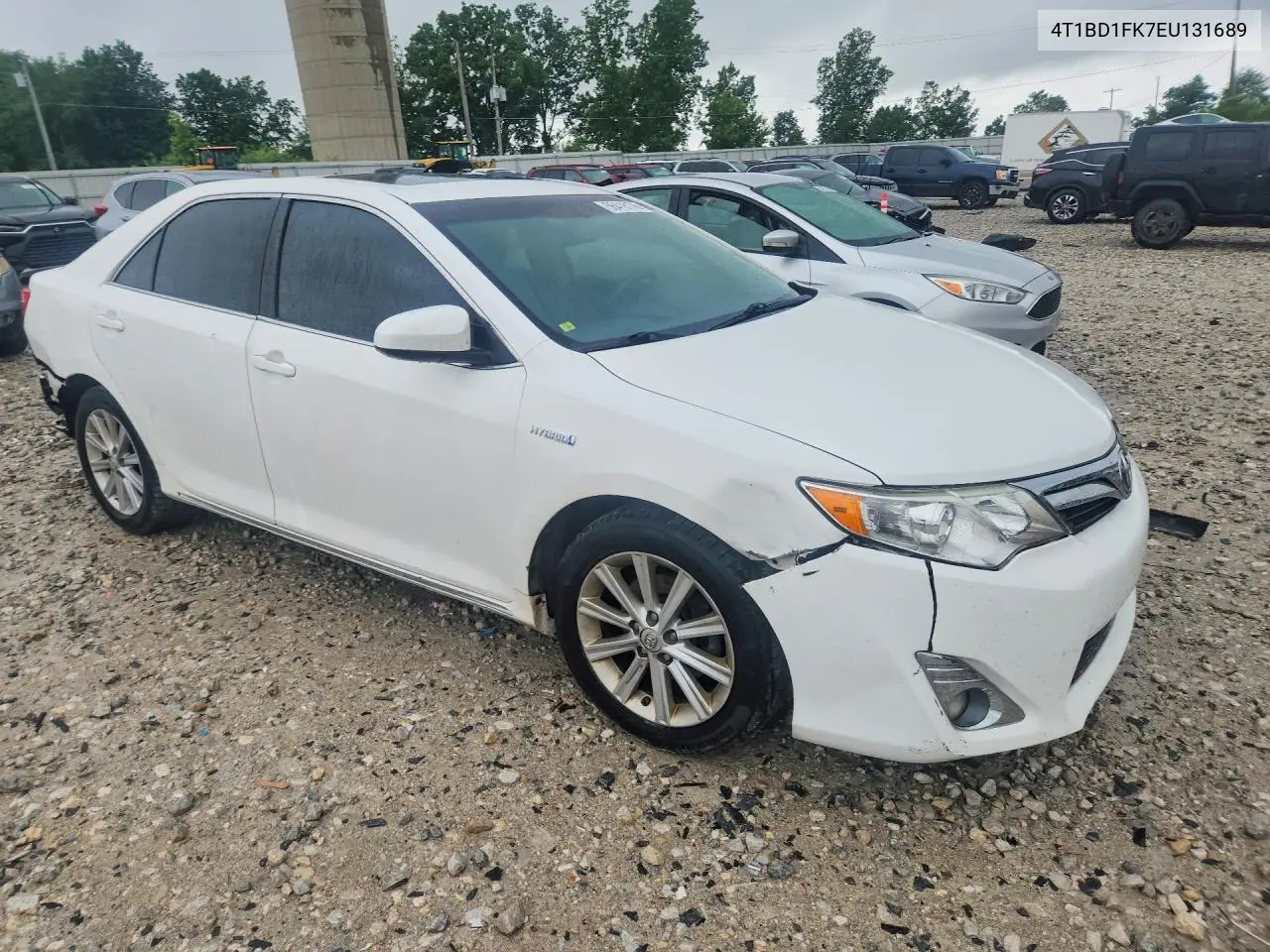 2014 Toyota Camry Hybrid Xle VIN: 4T1BD1FK7EU131689 Lot: 56416176