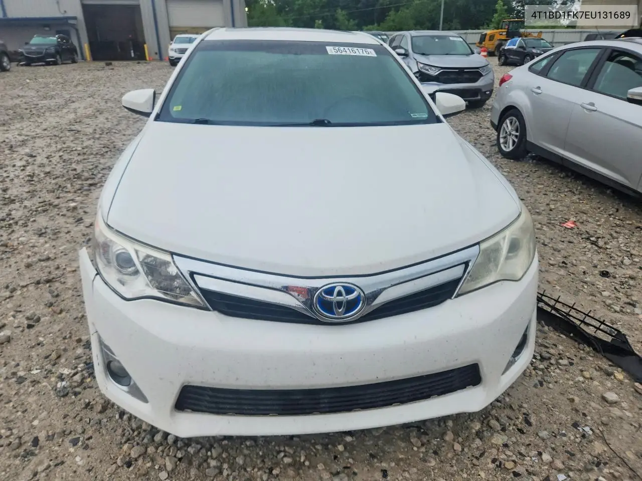 2014 Toyota Camry Hybrid Xle VIN: 4T1BD1FK7EU131689 Lot: 56416176