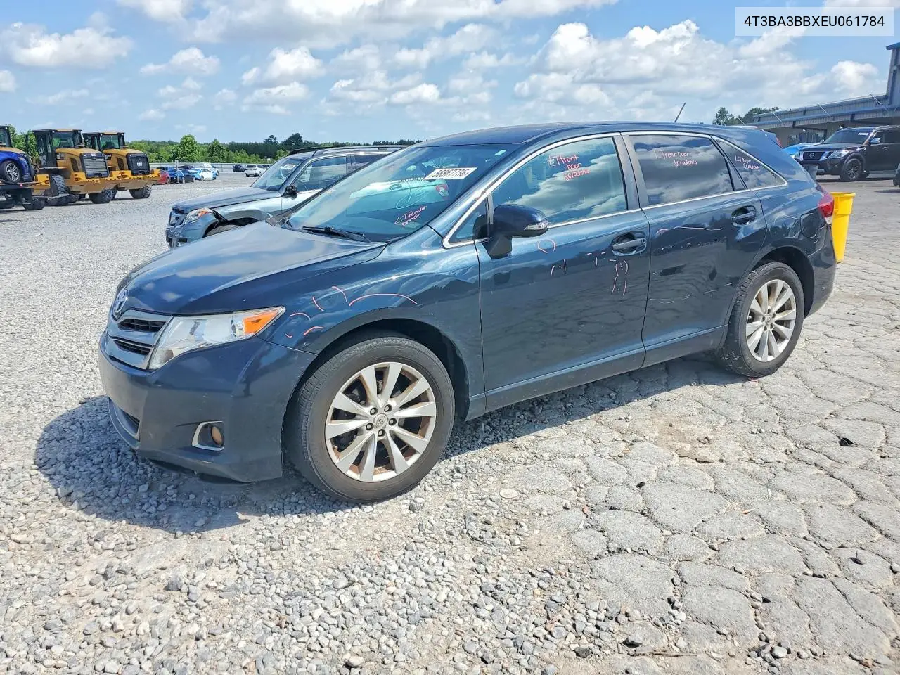2014 Toyota Venza Le VIN: 4T3BA3BBXEU061784 Lot: 56867736