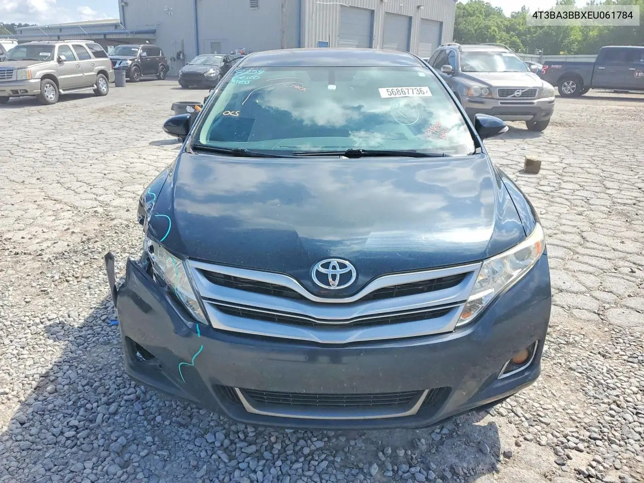 2014 Toyota Venza Le VIN: 4T3BA3BBXEU061784 Lot: 56867736