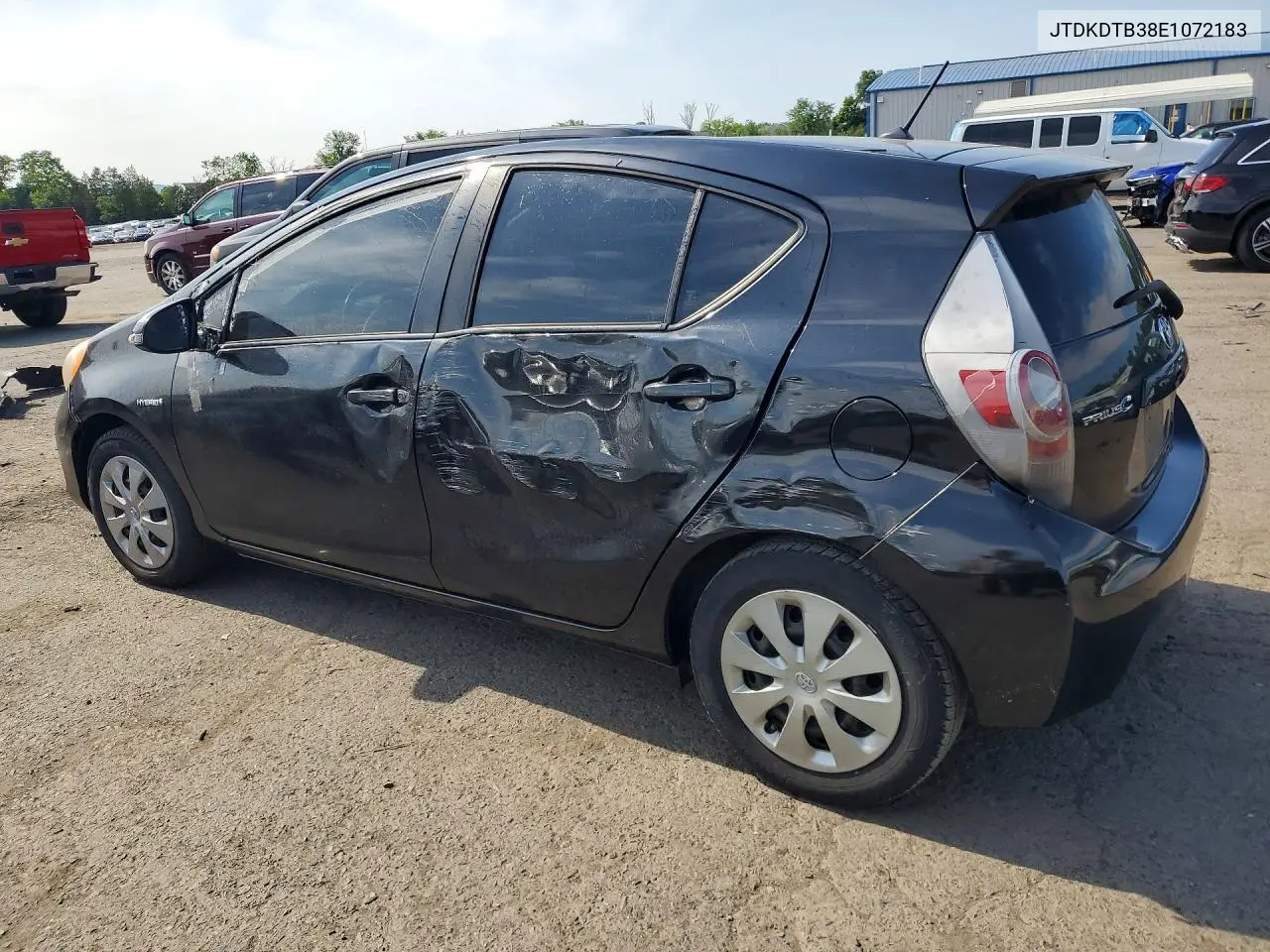 2014 Toyota Prius C Two VIN: JTDKDTB38E1072183 Lot: 56900996
